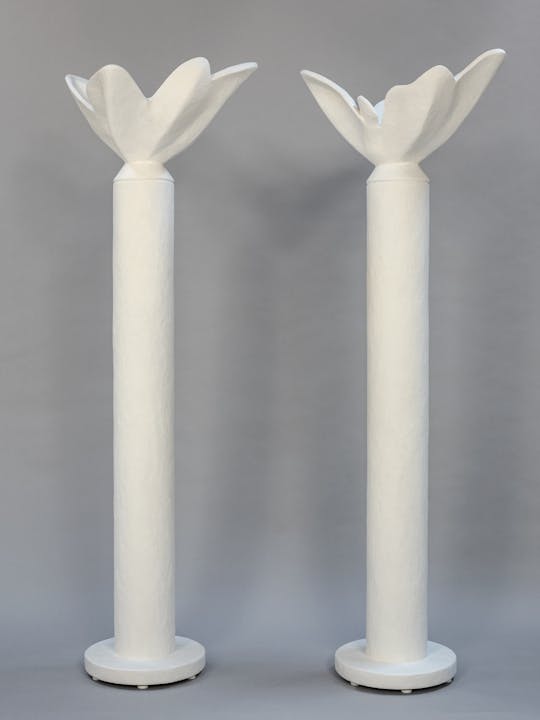 de sousa hughes stephen antonson Flower Torchiere Pair 2