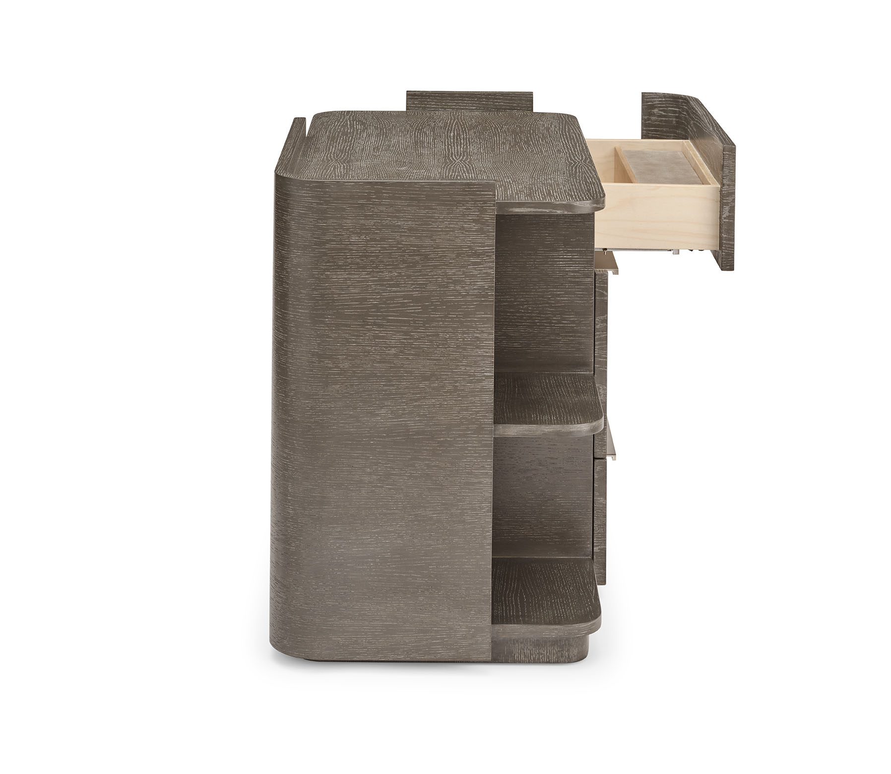 de sousa hughes quintus Raggio Nightstand drawer open