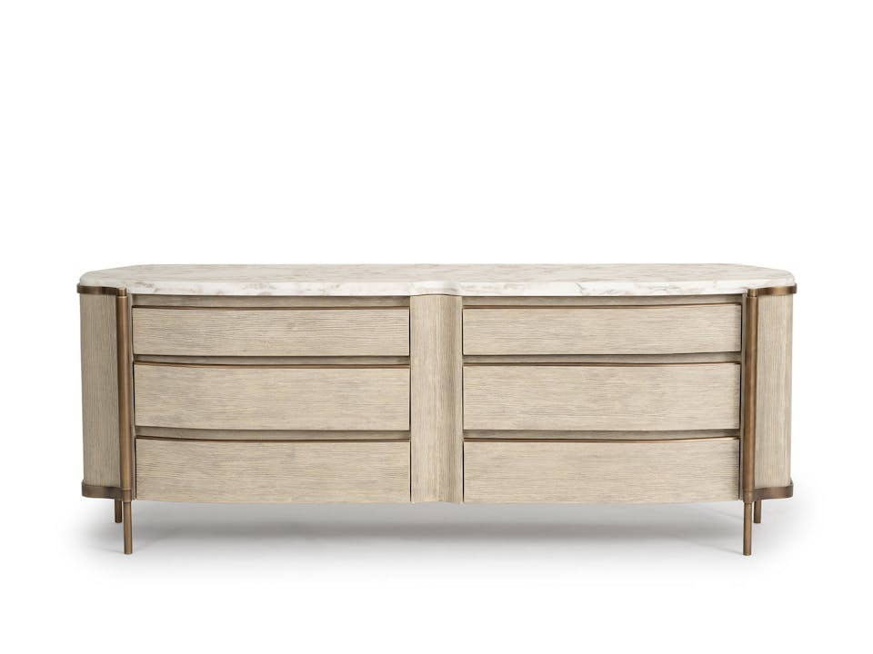 de sousa hughes quintus Sombra Credenza Straight front view