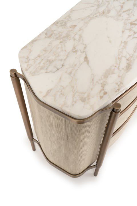 de sousa hughes quintus Sombra Credenza Top detail