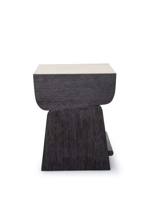 de sousa hughes quintus Tuy Nightstand straight side view