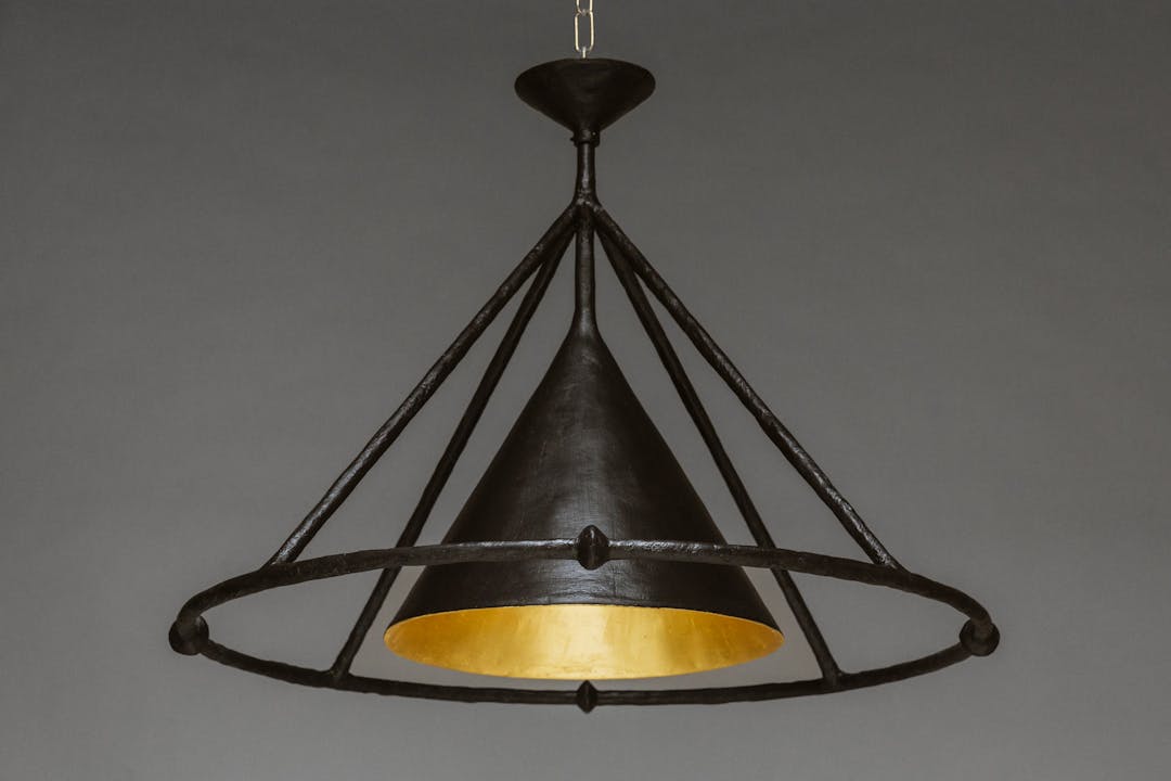 de sousa hughes stephen antonson Angel Chandelier bronze finish