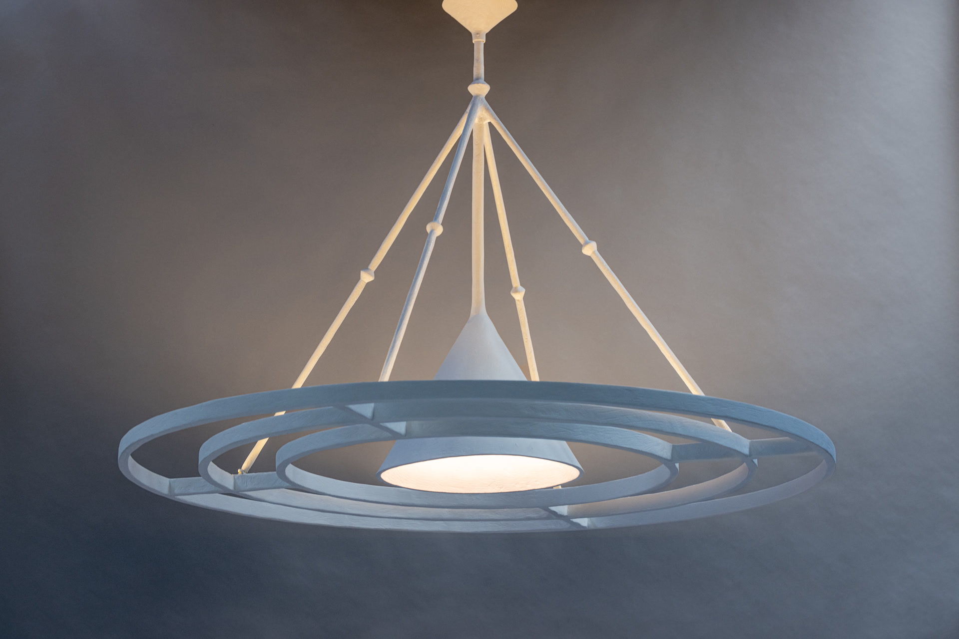 de sousa hughes stephen antonson Grande Angele Chandelier illuminated