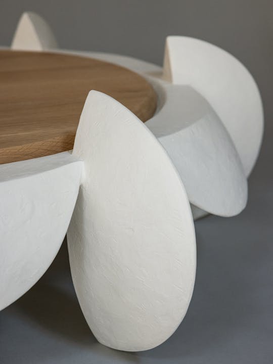 de sousa hughes stephen antonson Half Moon Coffee Table Version 2 Base Detail