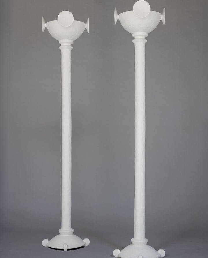 de sousa hughes stephen antonson Meridian Torchiere pair
