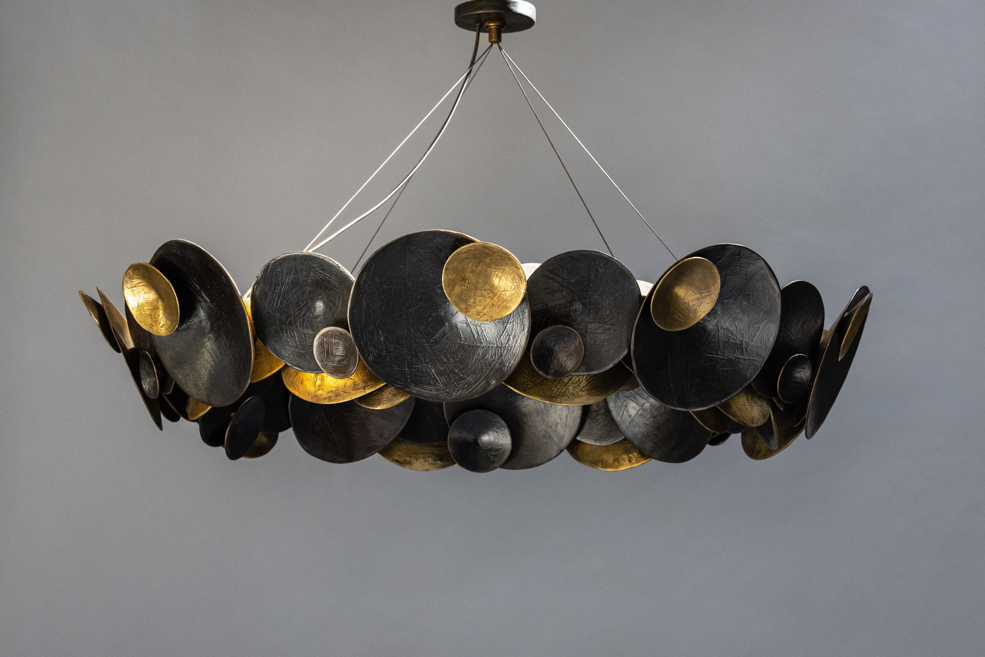 de sousa hughes stephen antonson Bronze Shell Chandelier