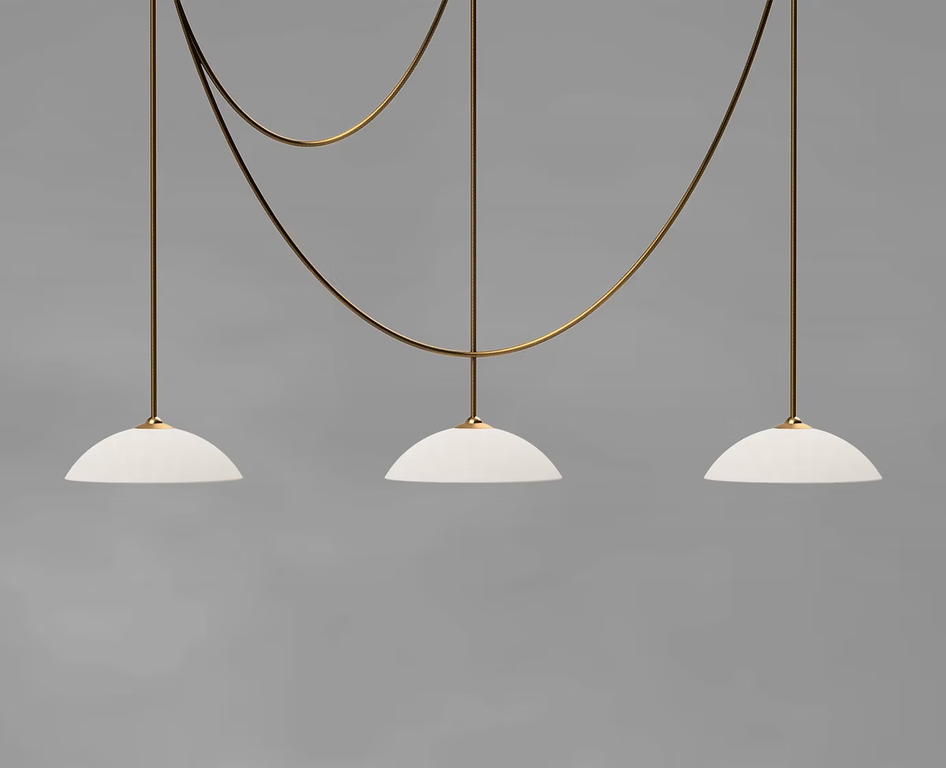 de sousa hughes ted bradley Swag Pendants Set of 3 Linear Flat