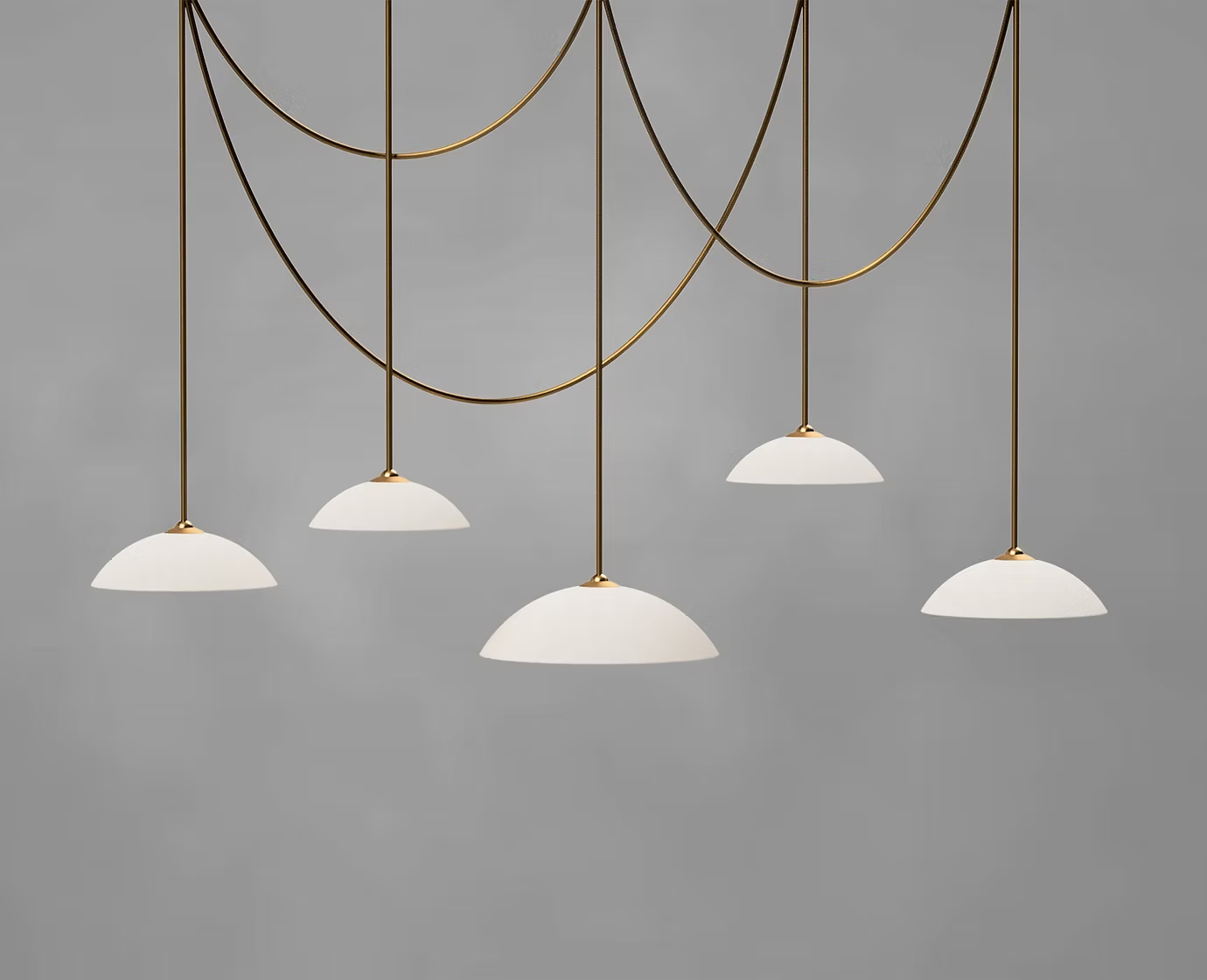 de sousa hughes ted bradley Swag Pendants Set of 5 Linear Varied