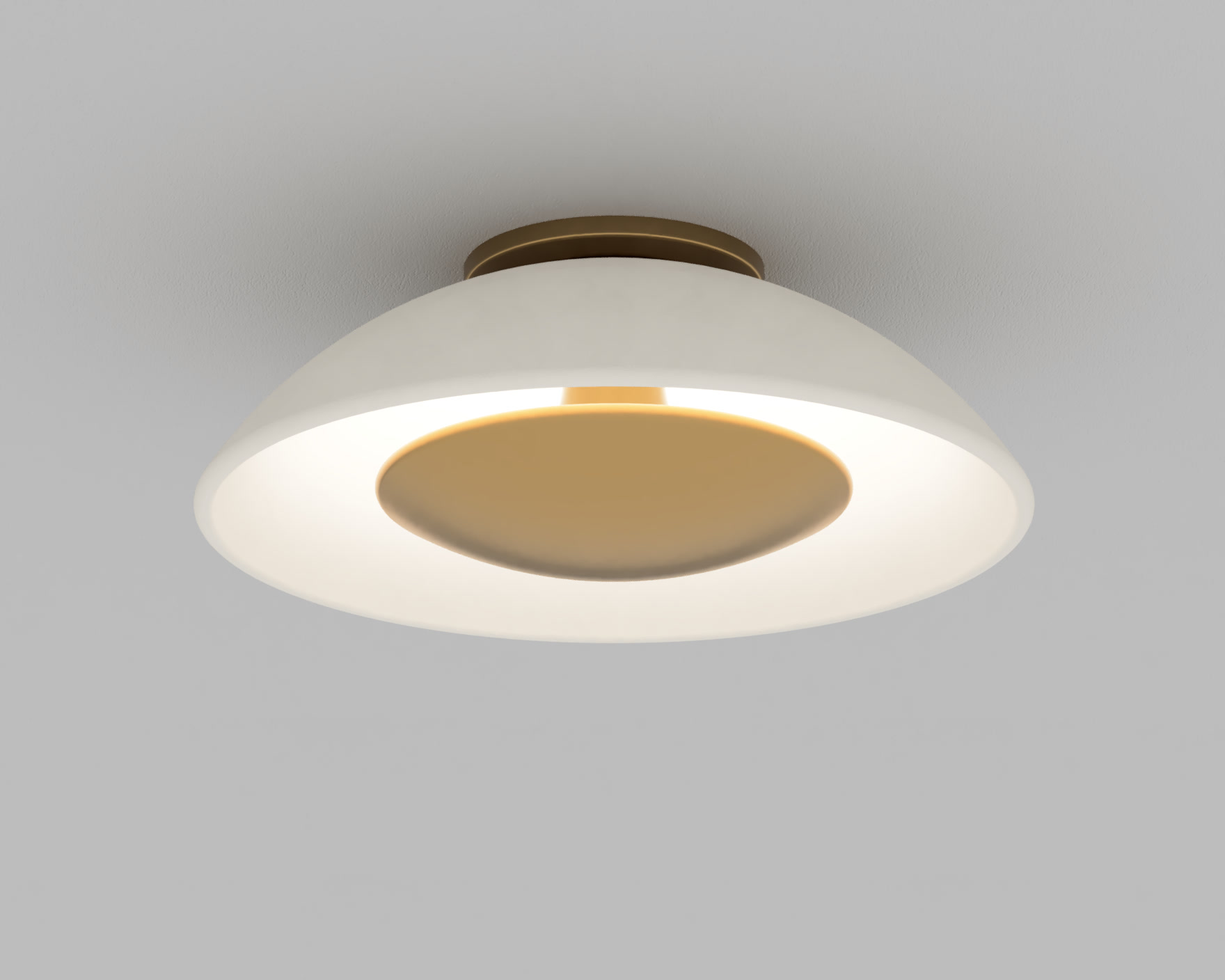 de sousa hughes ted bradley Flush mount 12 Inch