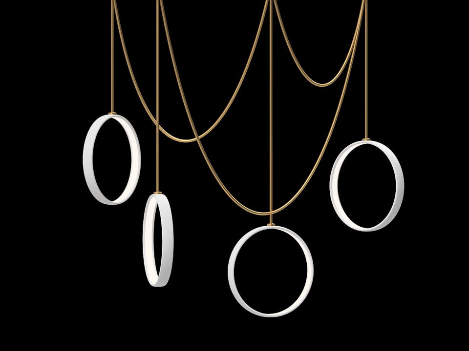 de sousa hughes ted bradley Swag Pendants Set of 4