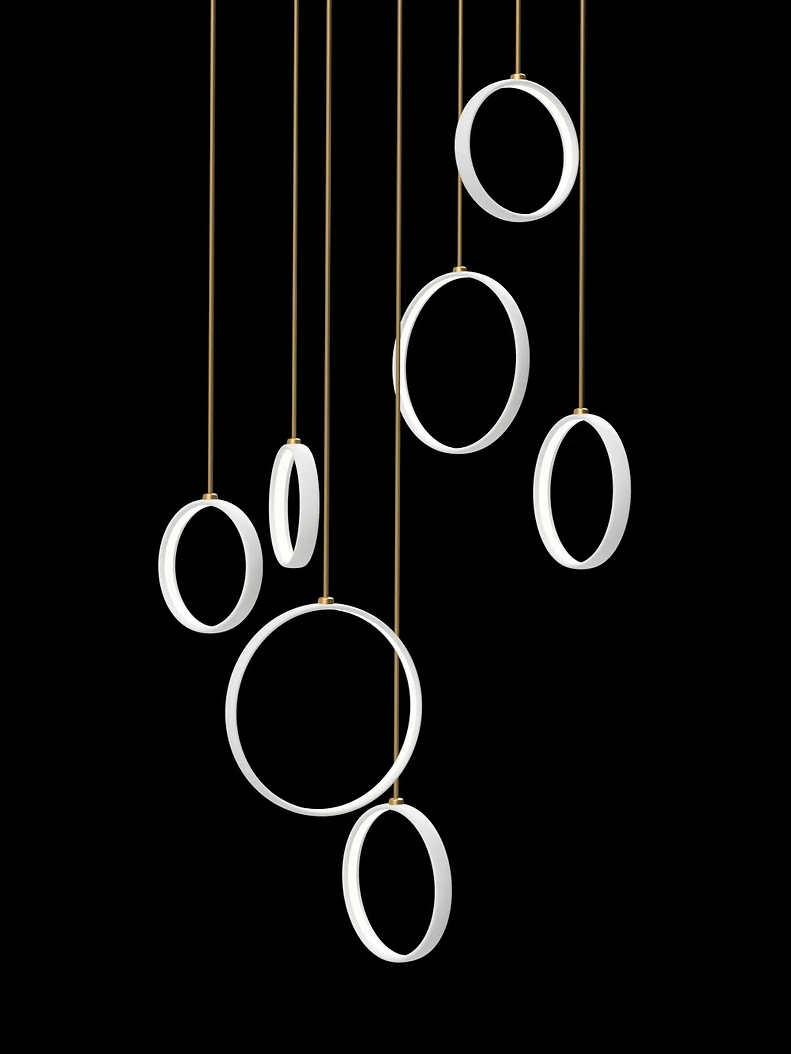 de sousa hughes ted bradley Mono Pendants Set of 7 Cluster Edit