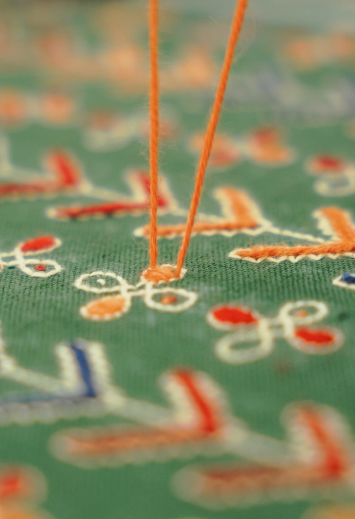 de sousa hughes namay samay EmbroideringDimitriStyle2Green DB DIMI 2 02 fromtheDecorsBarbaresforNamaySamaycollection