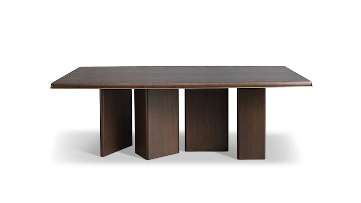 de sousa hughes Altura Prysm Dining Table straight on