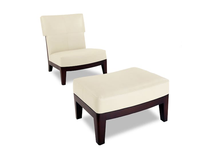 de sousa hughes jiun ho Ceylon chair and ottoman