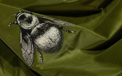 timorousbeastiesnapoleon bee velvet fabric2