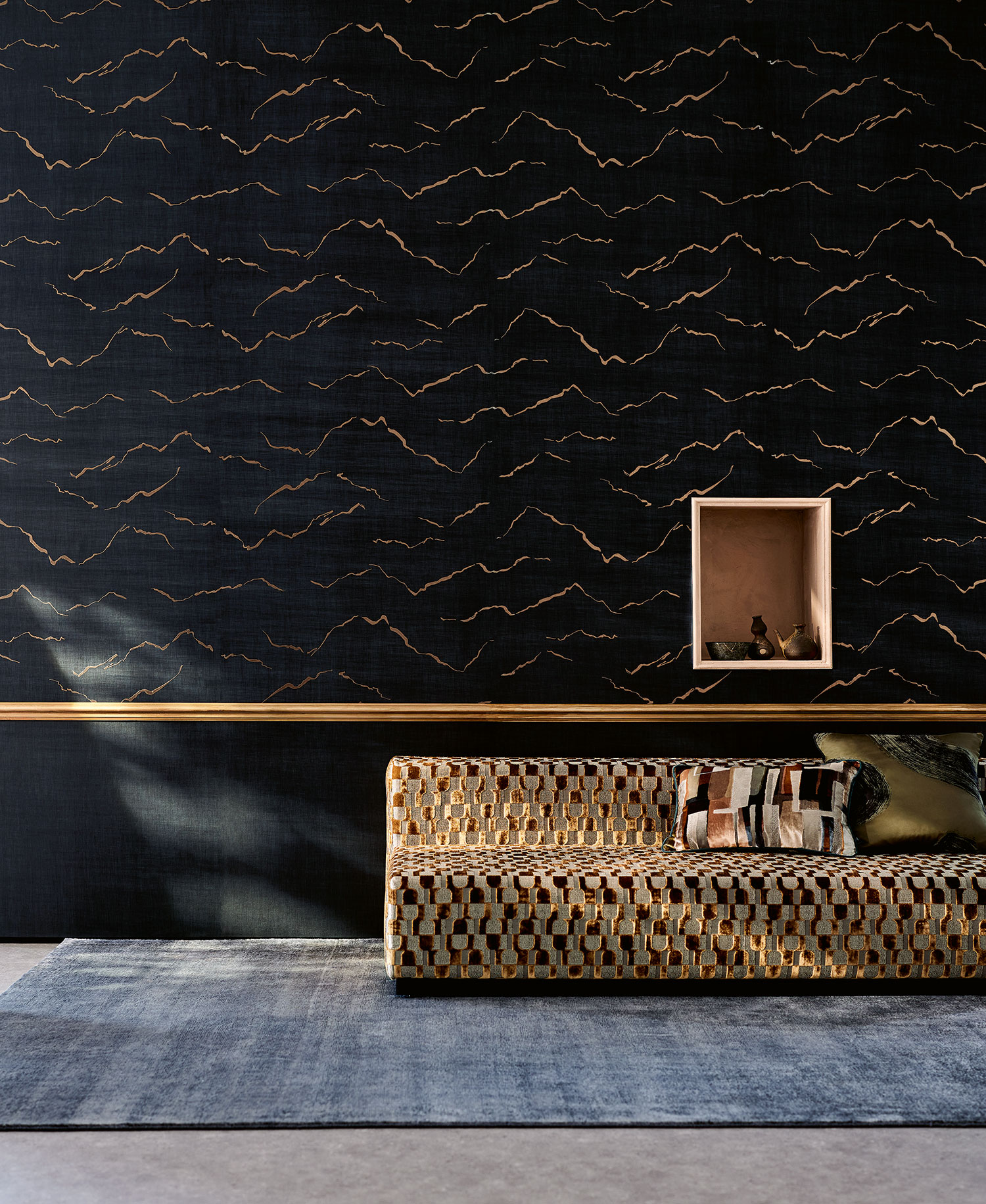 de sousa hughes Black Edition Tsauri Wallcoverings