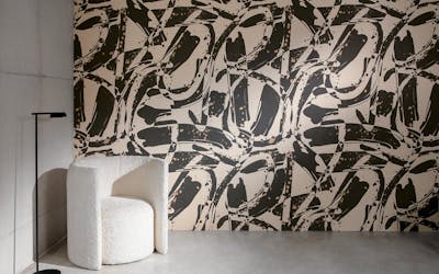 de sousa hughes kirkby design wallcoverings vol 1 vandal wall mural monochrome