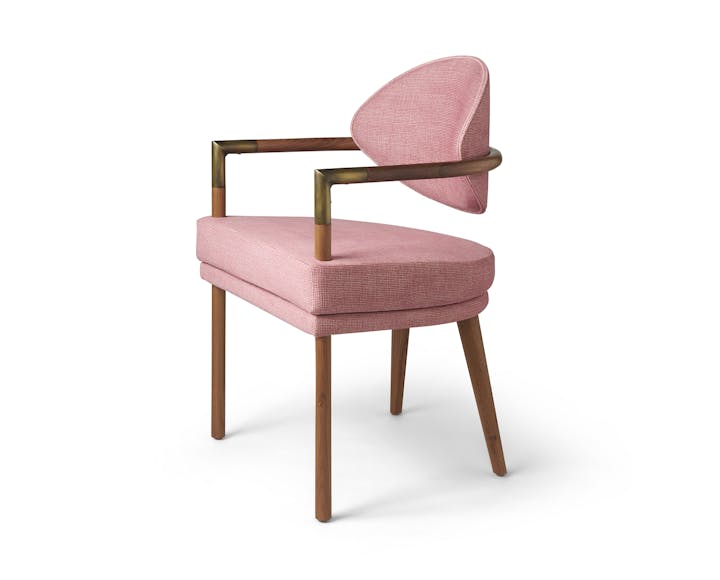 de sousa hughes natasha baradaran Evil Eye armchair angle