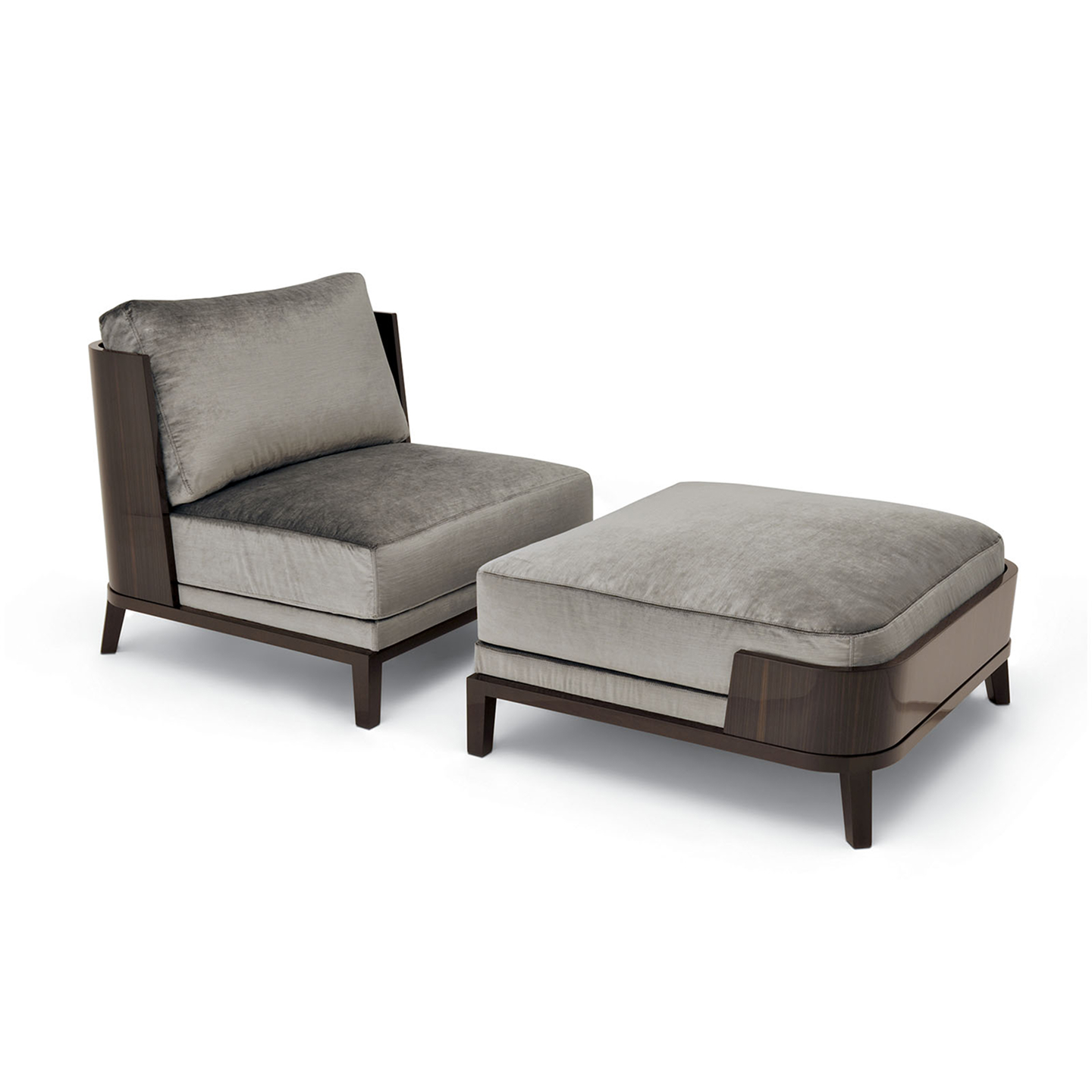 de sousa hughes liaigre aspre chair and ottoman