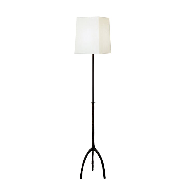 de sousa hughes liaigre bronze trepied floor lamp