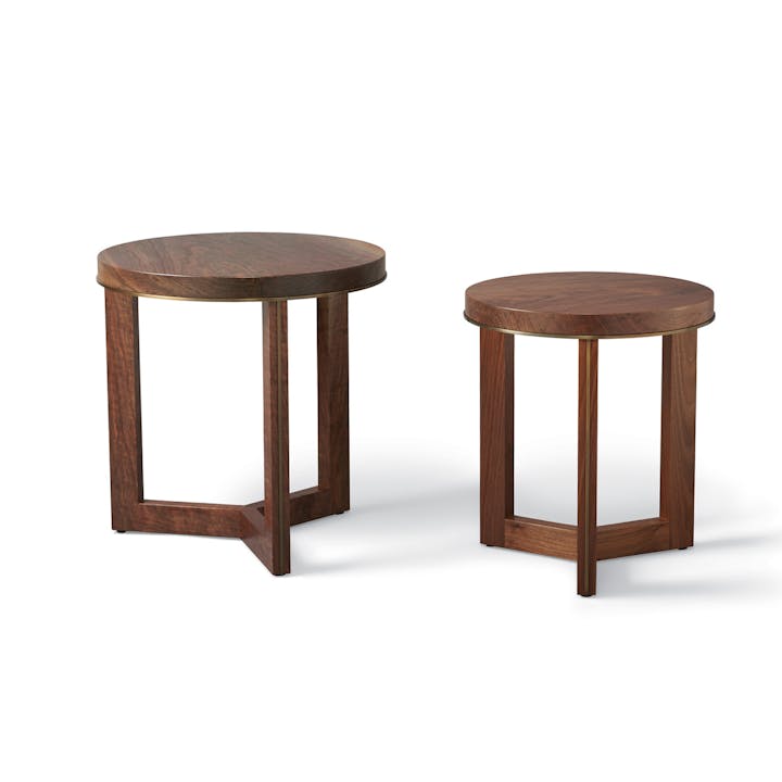 de sousa hughes altura fretwork side tables round
