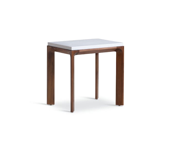de sousa hughes Troscan Granada Side Table walnut