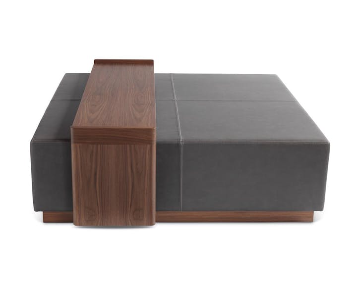 de sousa hughes Troscan Weekend Ottoman walnut