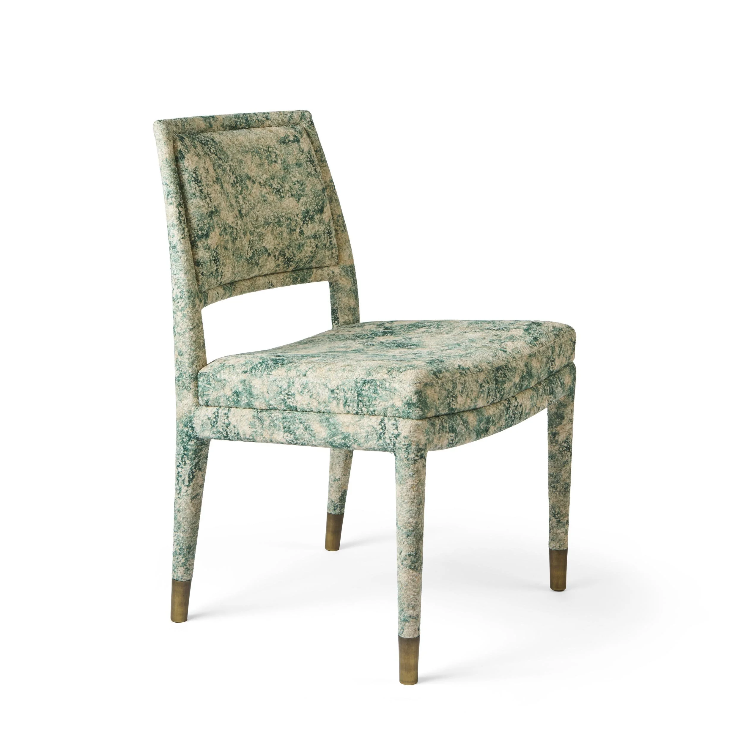 f1wIvOtkhBwSk de sousa hughes natasha baradaran Enzo Dining Chair green side angle