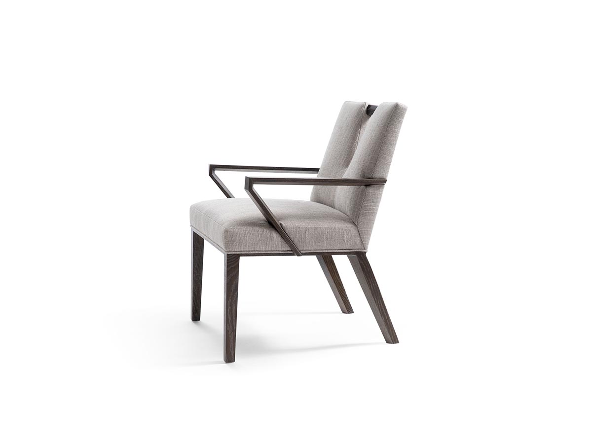 de sousa hughes bright chair mike arm chair side angle