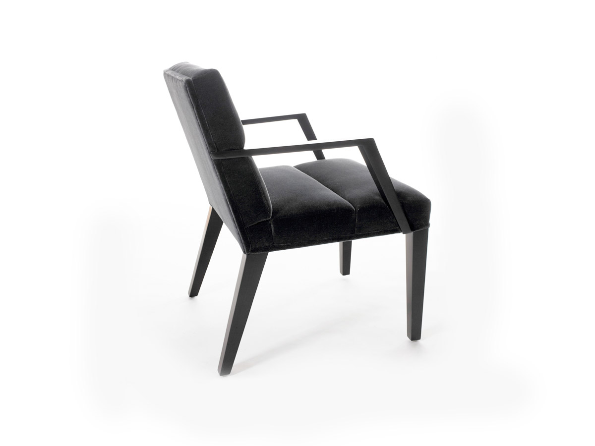 de sousa hughes bright chair elana arm chair side angle