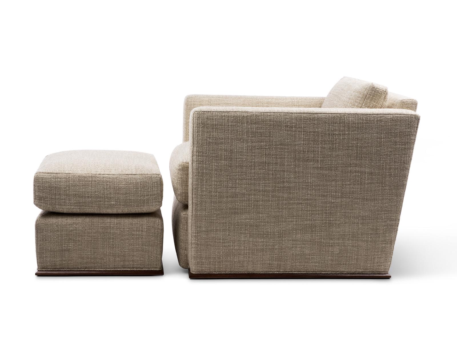 de sousa hughes bright chair wilder lounge chair and ottoman side