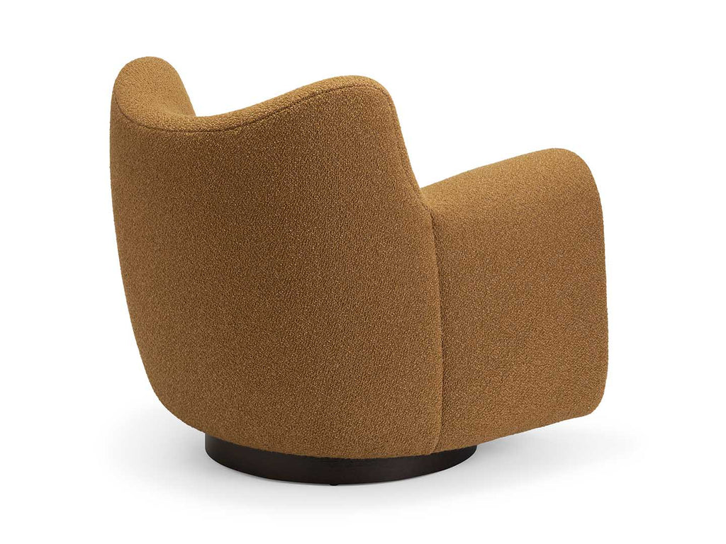 de sousa hughes quintus big bear swivel lounge chair back angle 2