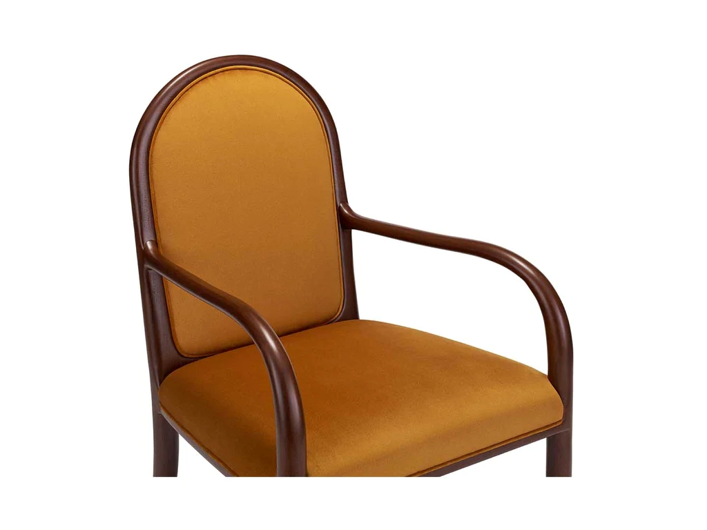 de sousa hughes quintus oscar dining arm chair top detail