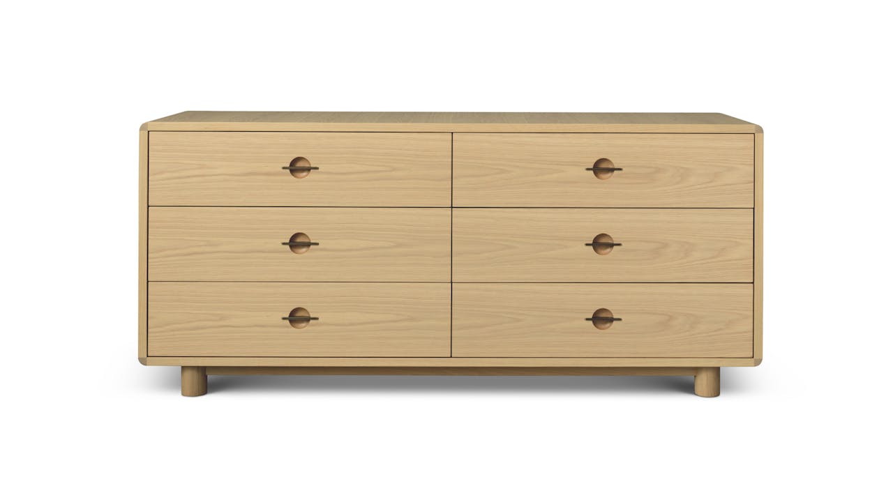 de sousa hughes napa 72 dresser 6 drawer front
