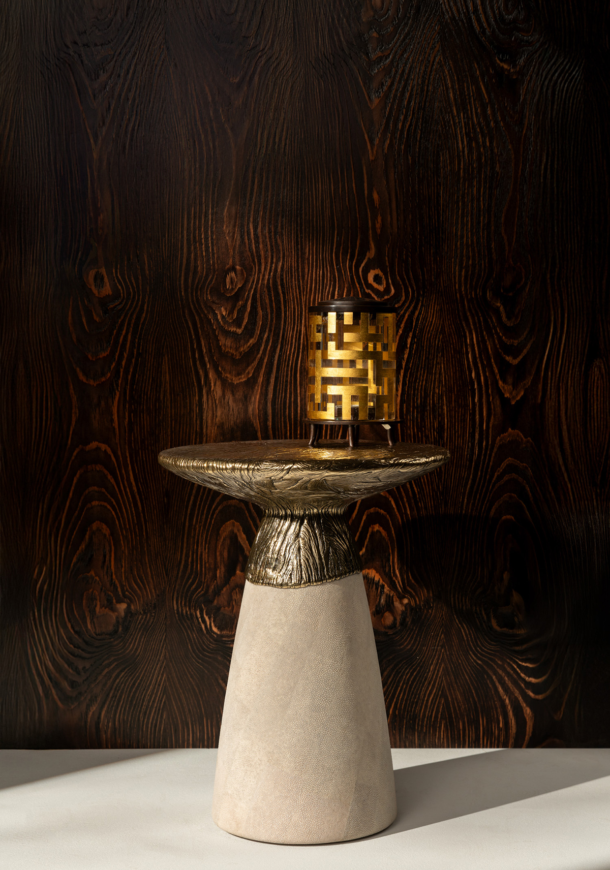 de sousa hughes alexander lamont vermeil side table front install