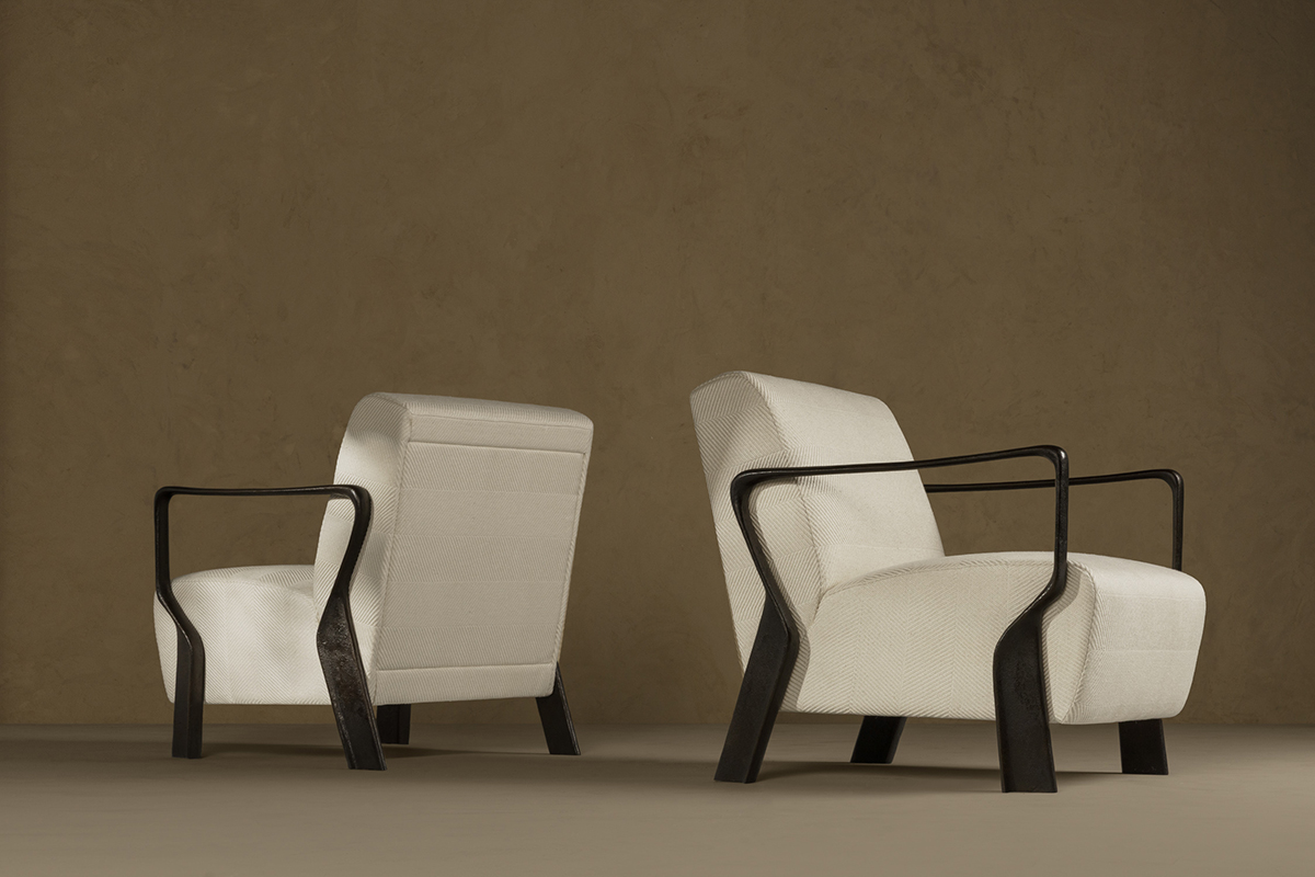 de sousa hughes alexander lamont clipper lounge chair pair