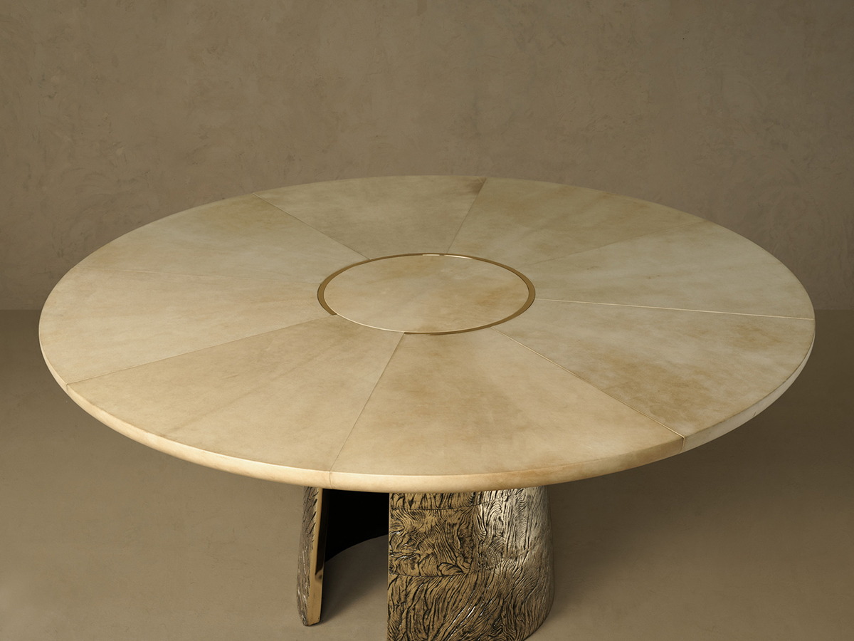 de sousa hughes alexander lamont pave dining table top angle 3