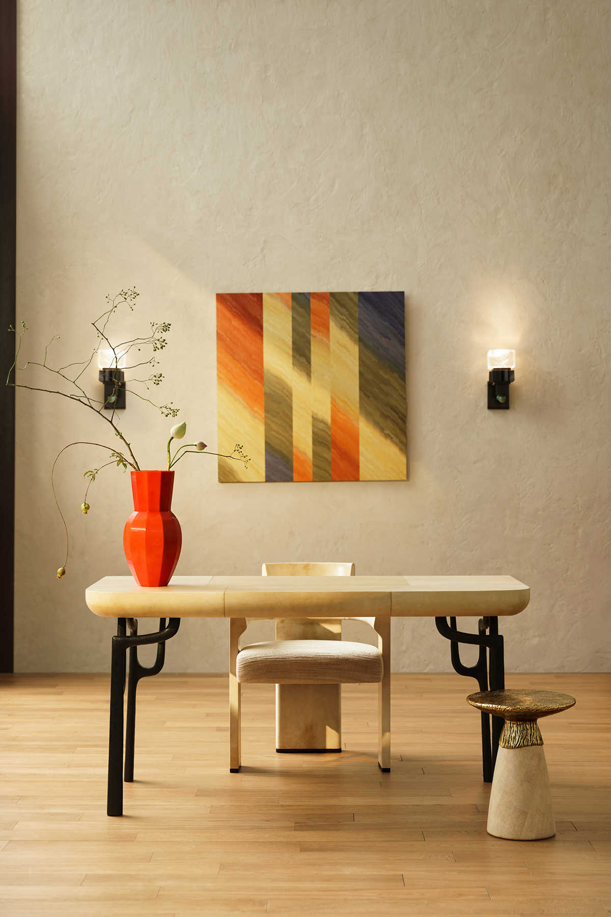 de sousa hughes alexander lamont arbor desk installation 2