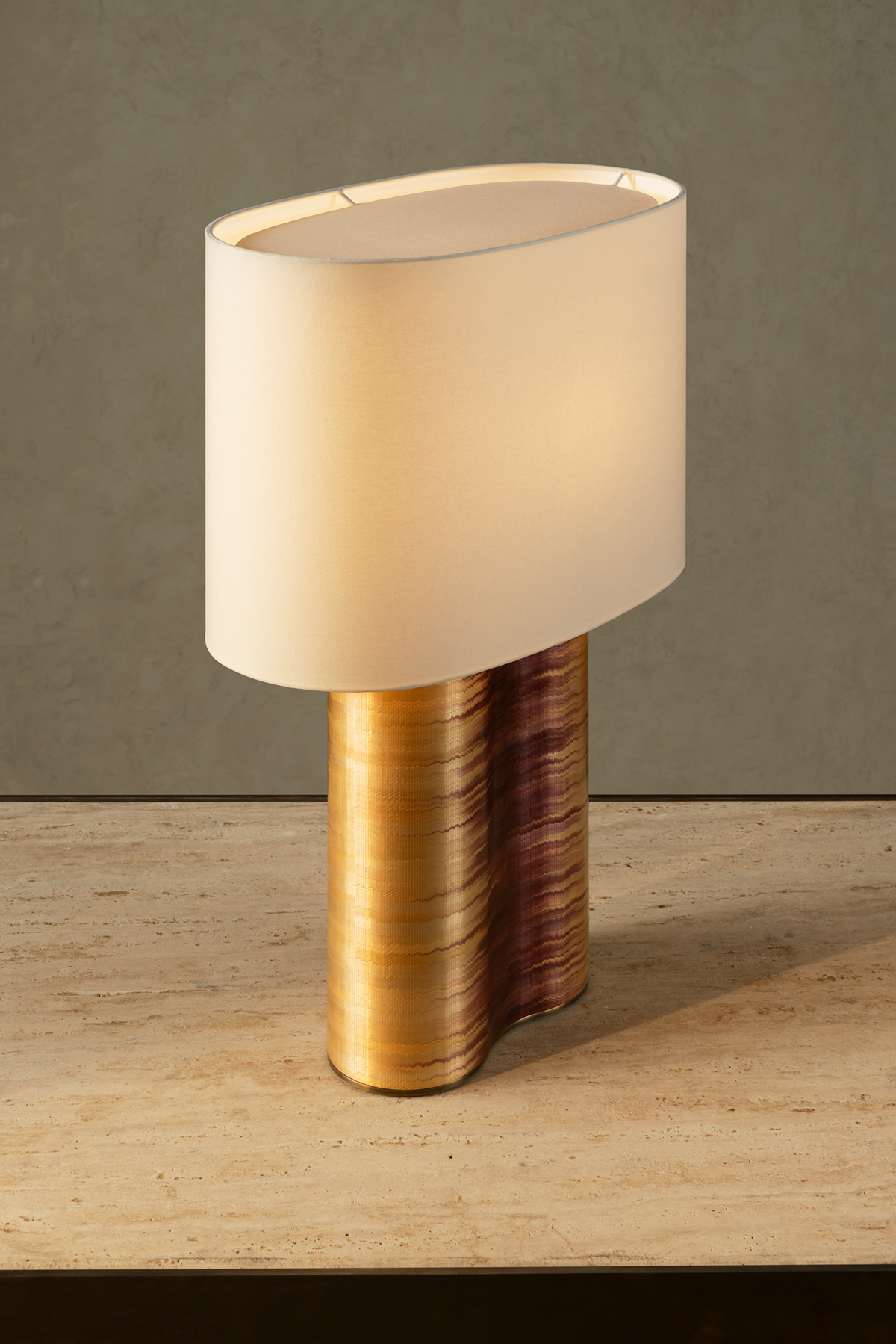 de sousa hughes alexander lamont moire table lamp angle
