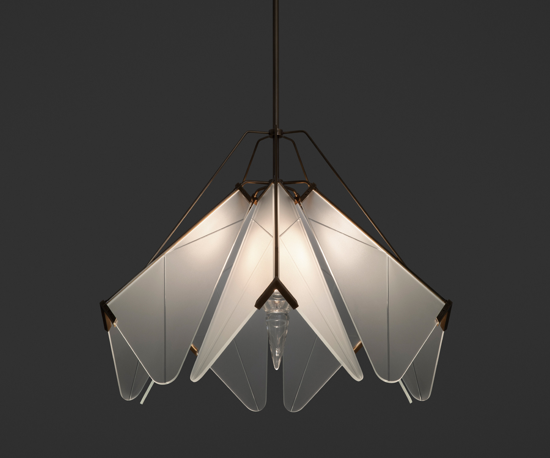 de sousa hughes alison berger bloom pendant dark background