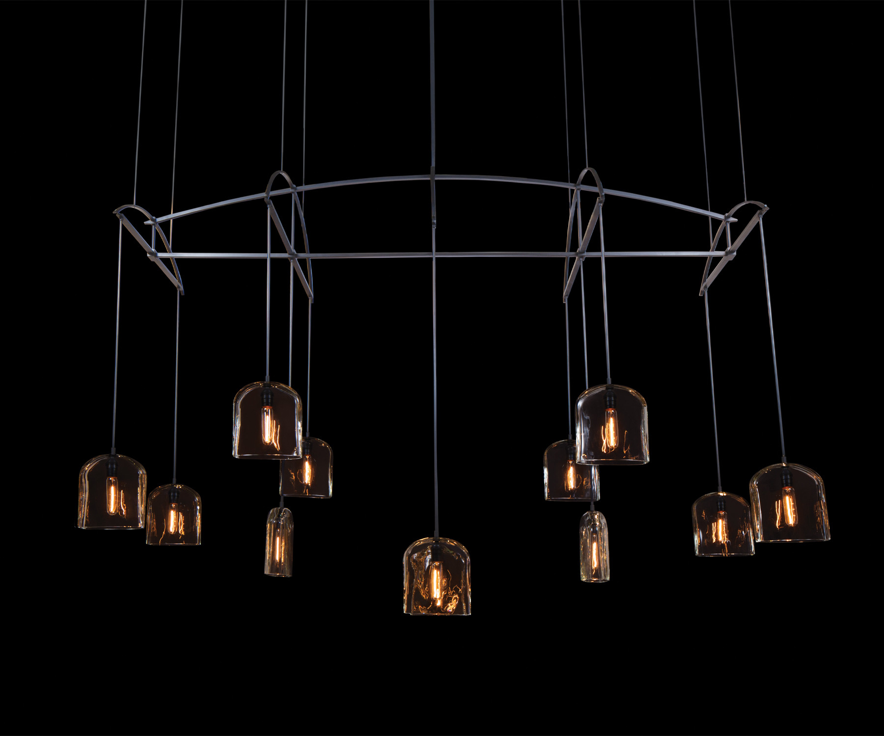 de sousa hughes alison berger bow chandelier black background