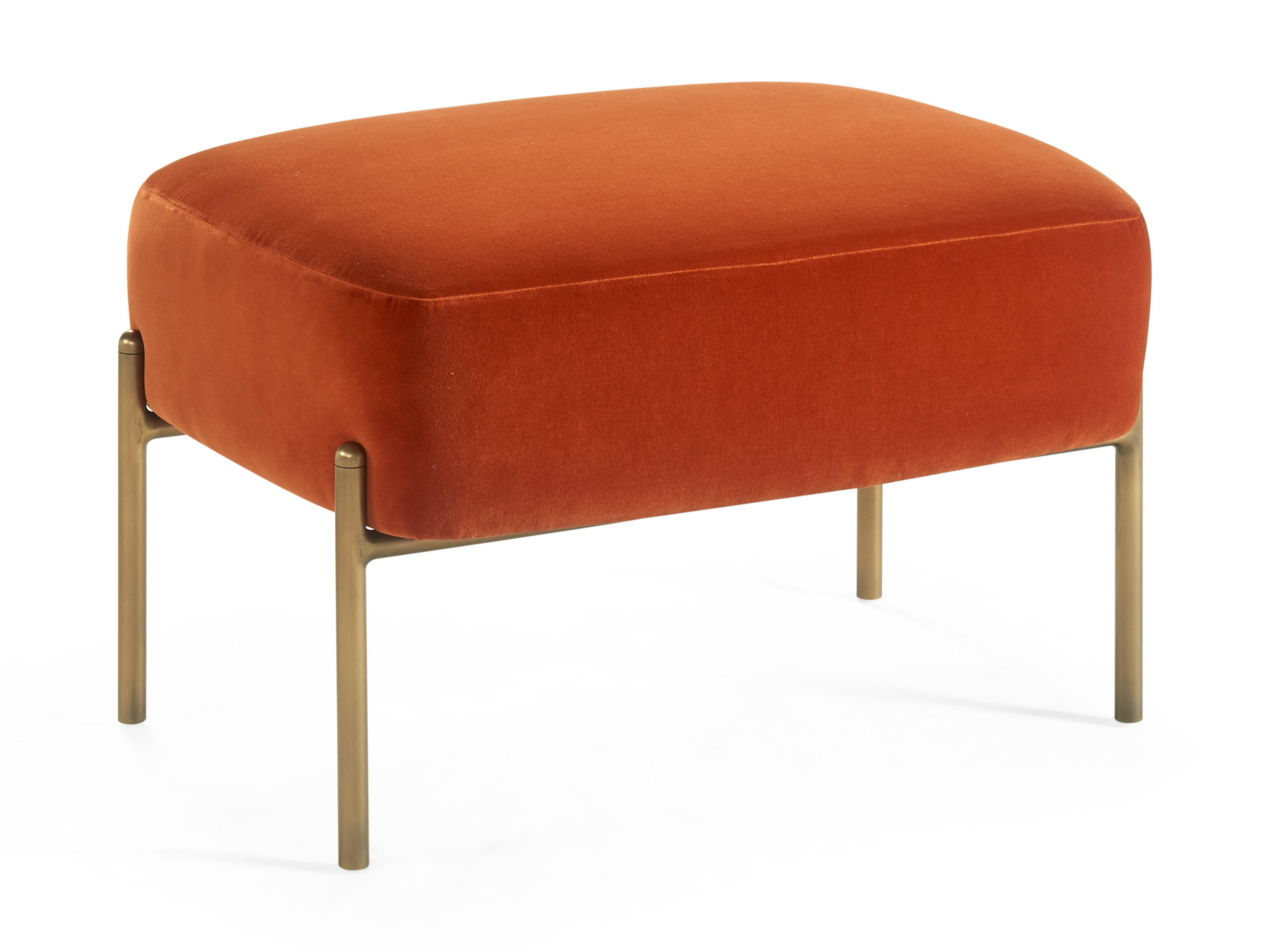 de sousa hughes atelier purcell VistaOttoman1 LightBronze