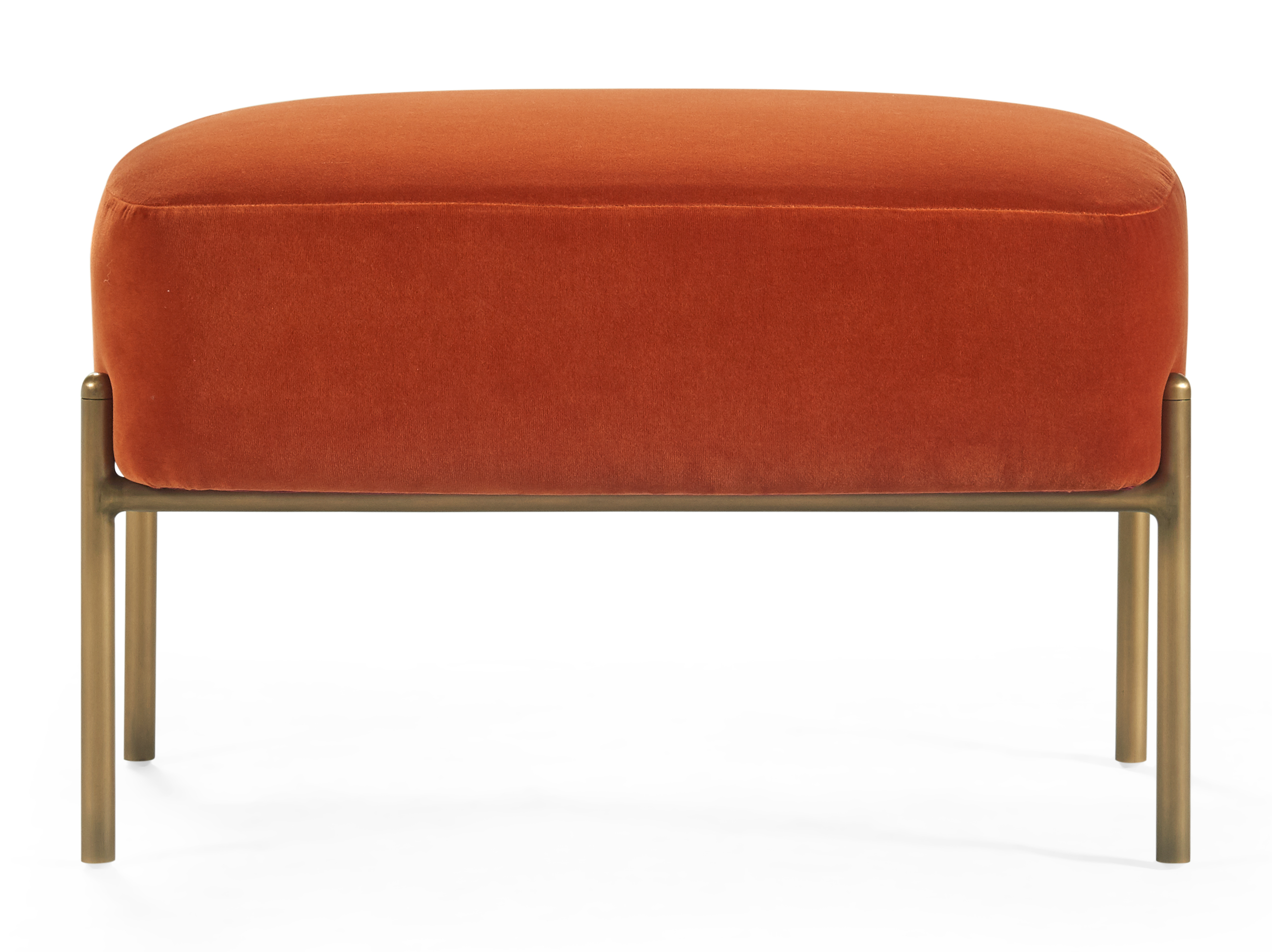 de sousa hughes atelier purcell VistaOttoman2 LightBronze