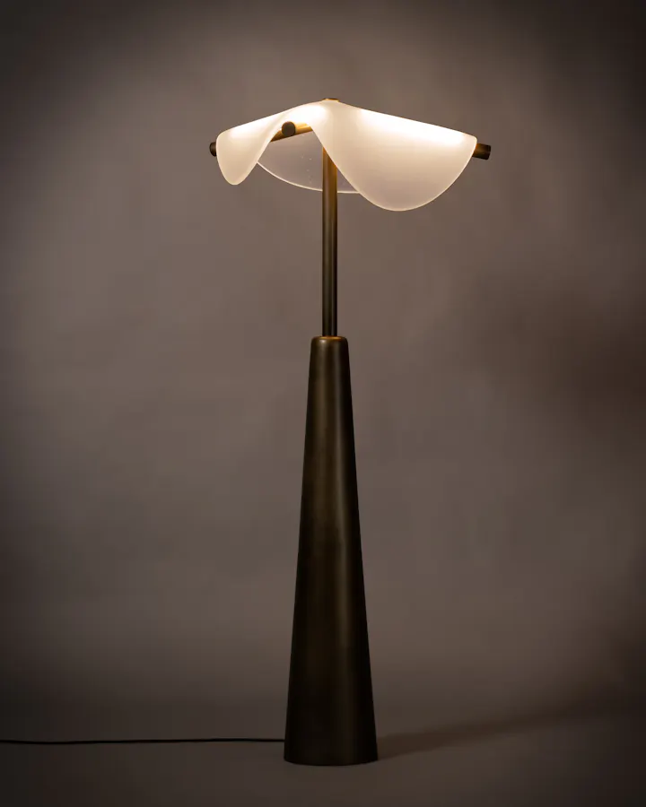 de sousa hughes john pomp slumped floor lamp