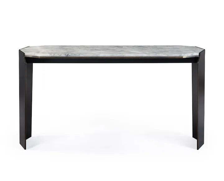 de sousa hughes atelier purcell AthenaConsole2 HandPatinatedDarkBronze&Carrara