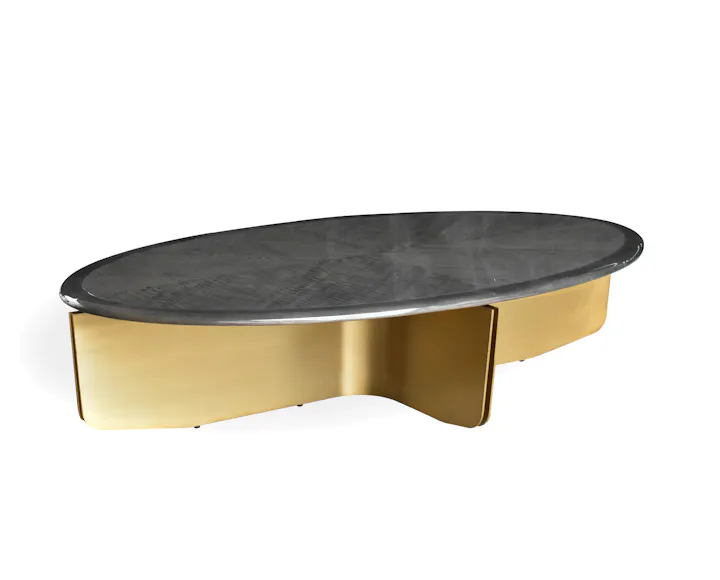 de sousa hughes atelier purcell BowWoodCoffeeTable2 BrushedBrass&SlateGreyEucalyptus