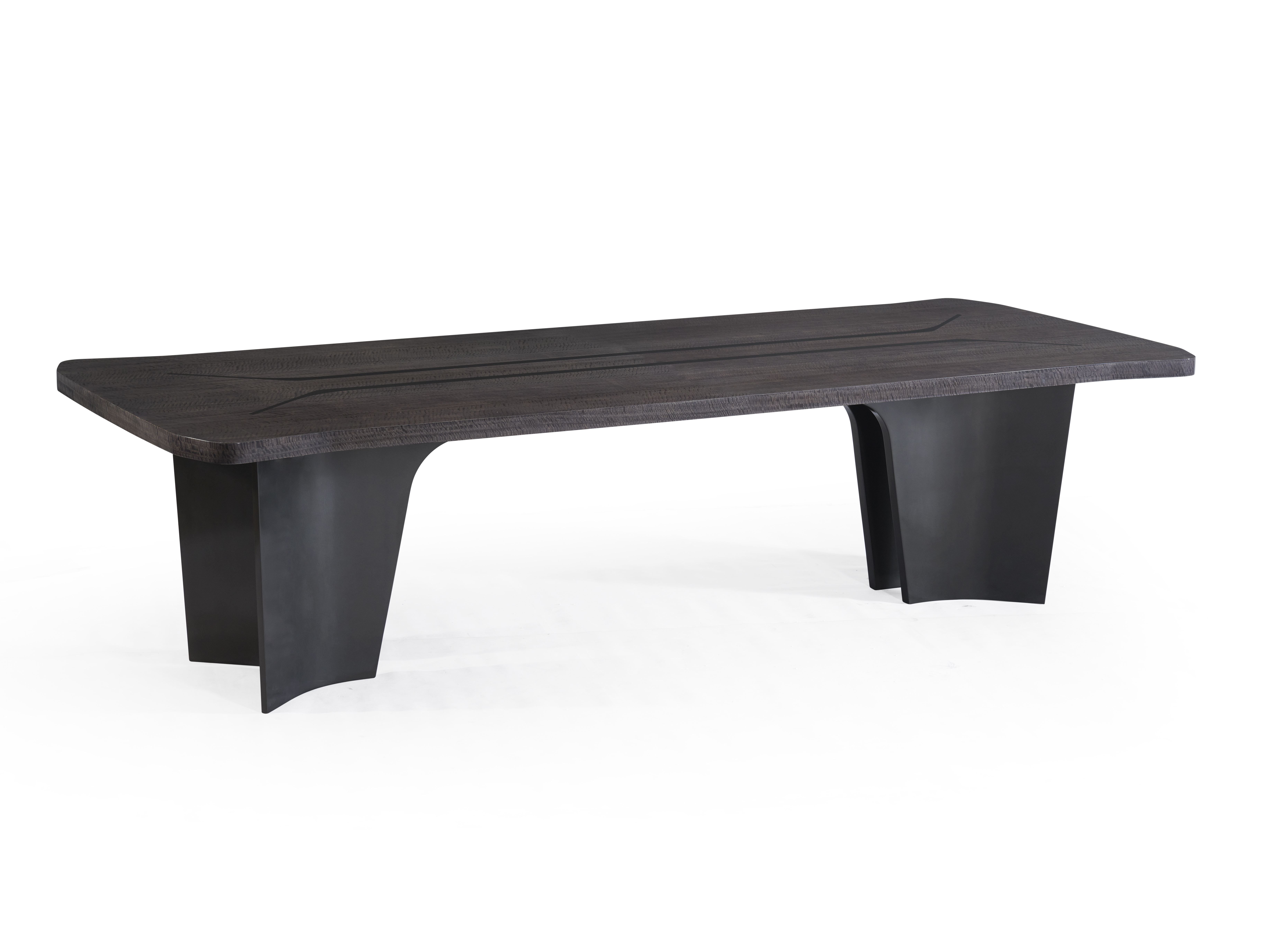 de sousa hughes atelier purcell ElysianWoodDiningTable1 SlateGreyEucalyptus&GalaxyLacquer