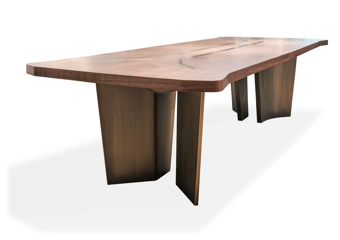de sousa hughes atelier purcell ElysianDiningTable Bronze Base 2