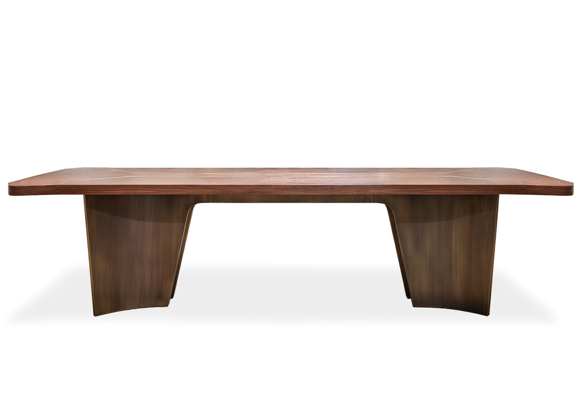 de sousa hughes atelier purcell ElysianDiningTable Bronze Base