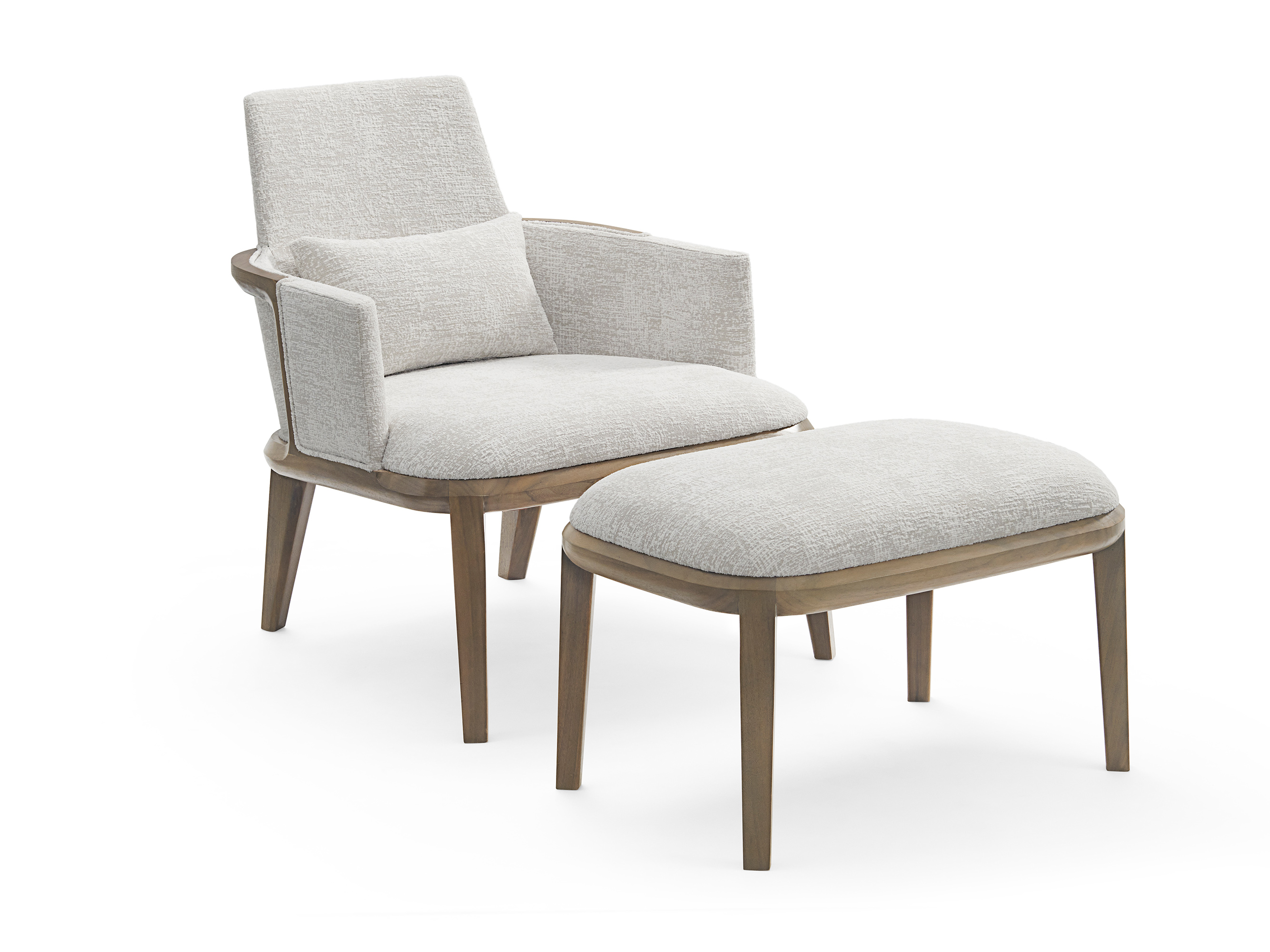 de sousa hughes atelier purcell HenleyLoungeChair&Ottoman2 OffAngle